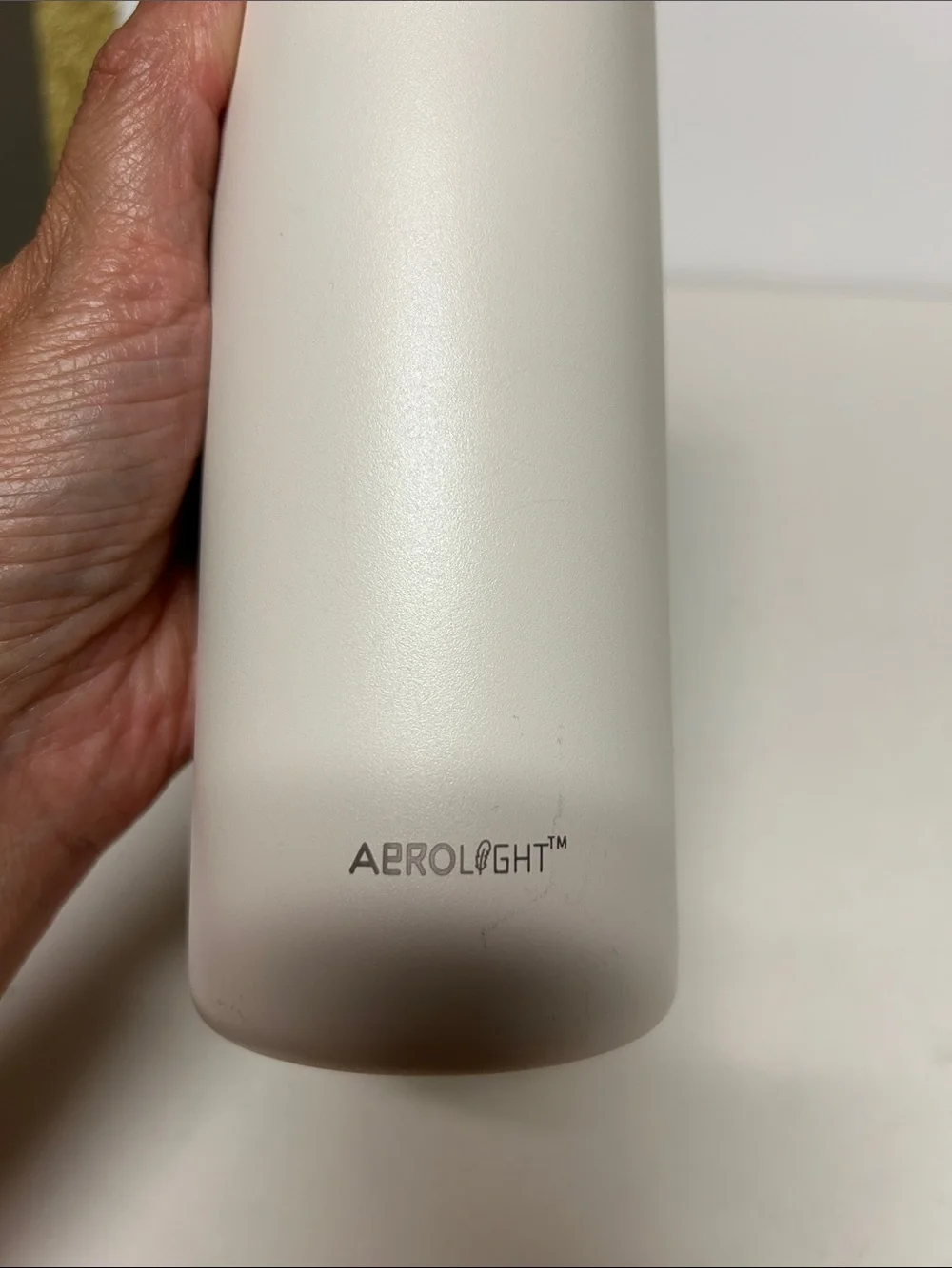 Stanley 20oz White Stainless Accent Travel Mug